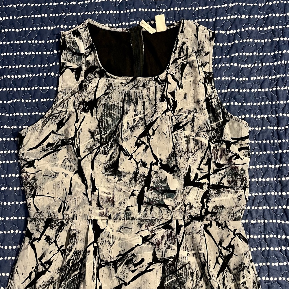 NWOT JAPNA sleeveless stormy night dress